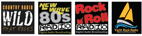 Our Stations New Wave Radio Rock n Roll Radio Wild Country Radio Yacht Rock Radio